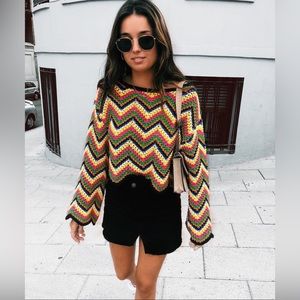 Zara | Crocheted Tribal Stylish Top. Zara’s Bloggers